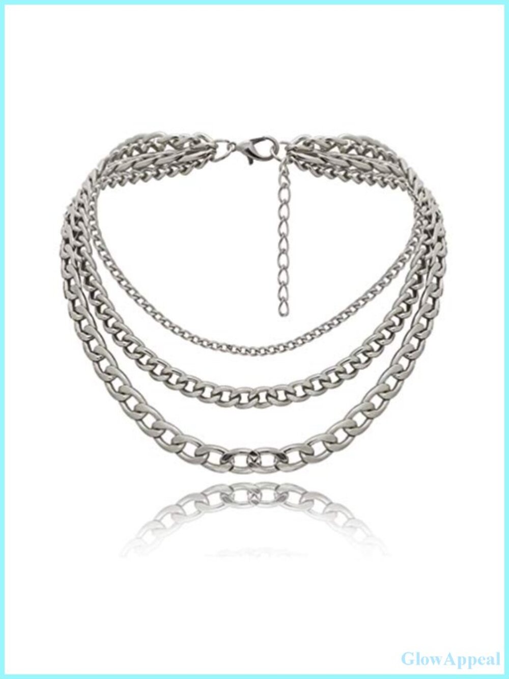 Chunky Punk Chain Statement Collar Necklace